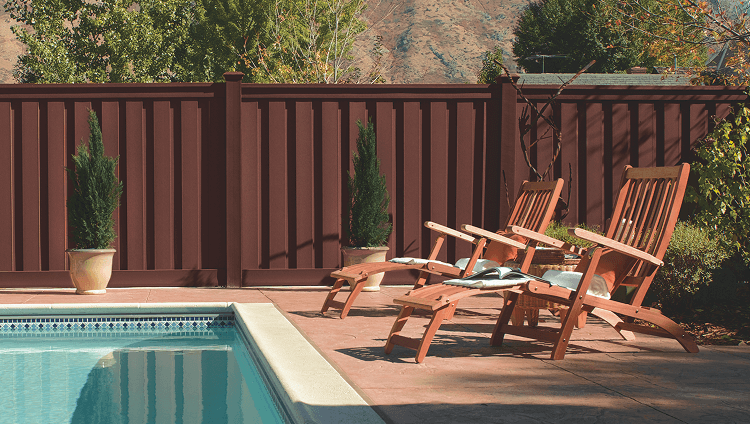 Image Shade And Privacy Category Composite Privacy Fence Installed In Backyard With Pool 2X