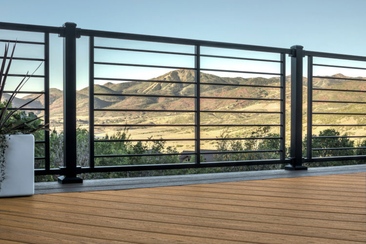Steel Vs Aluminum Railings Deck View