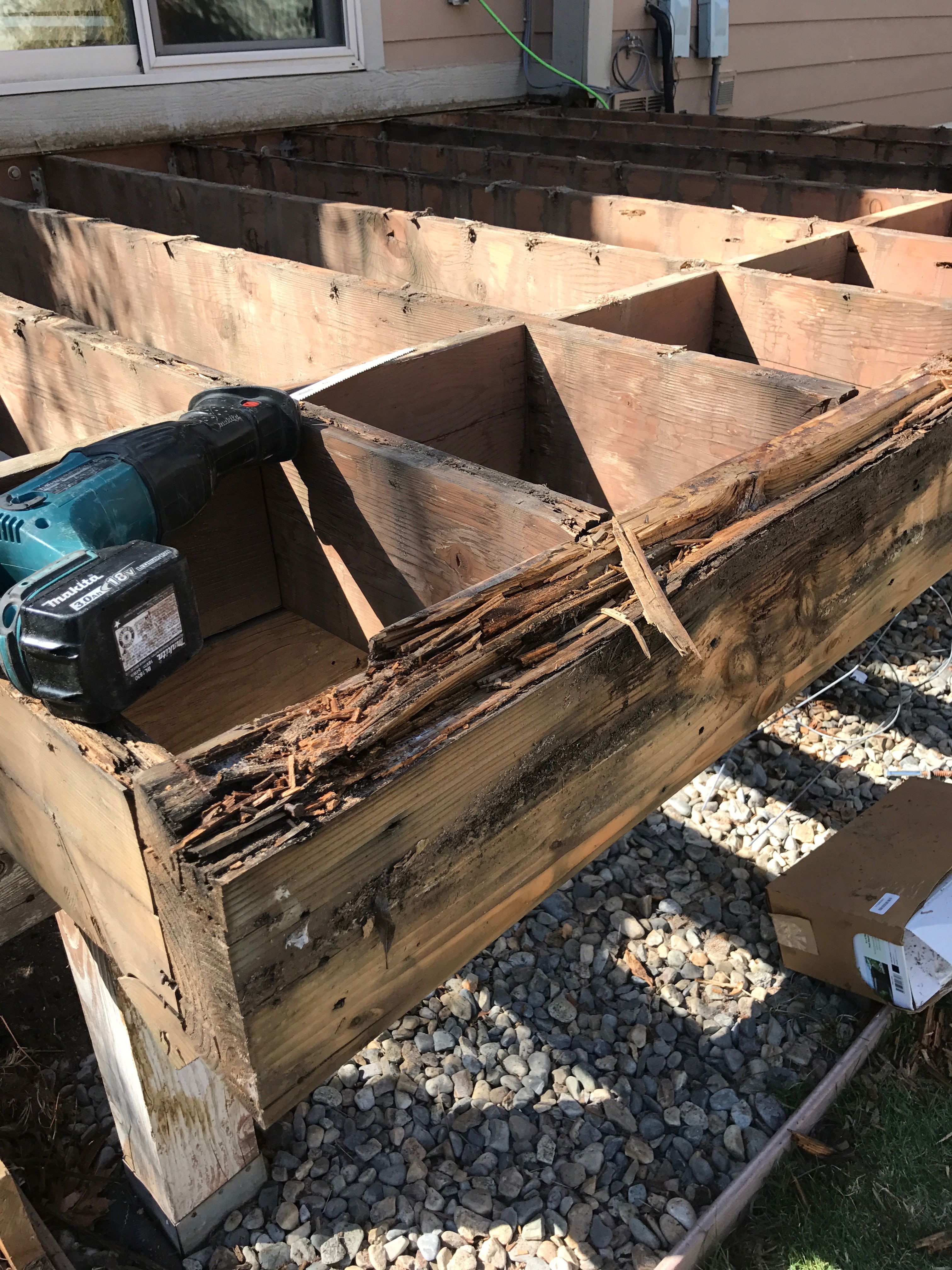 Wood Rot 3 Years