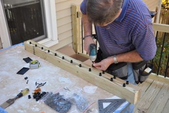 We sell baluster connectors.