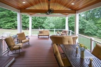 Finished Porch Interior