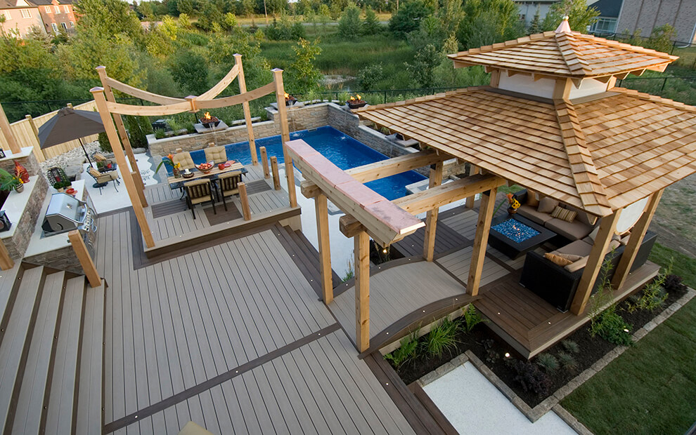 Lafrance Transcendence Decking with lighting
