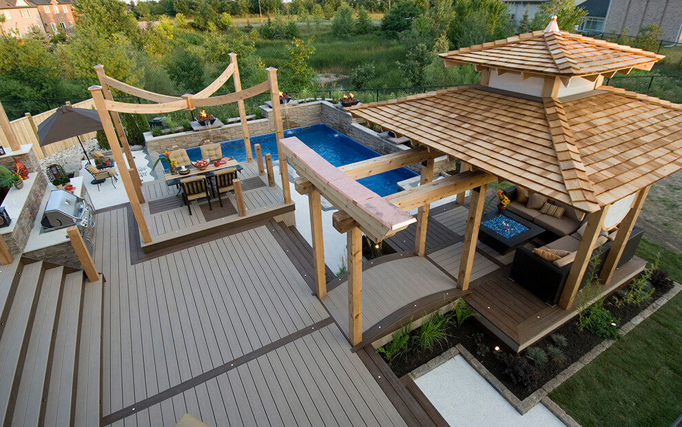 Lafrance Transcend Decking Lighting Rope Swing Spiced Rum