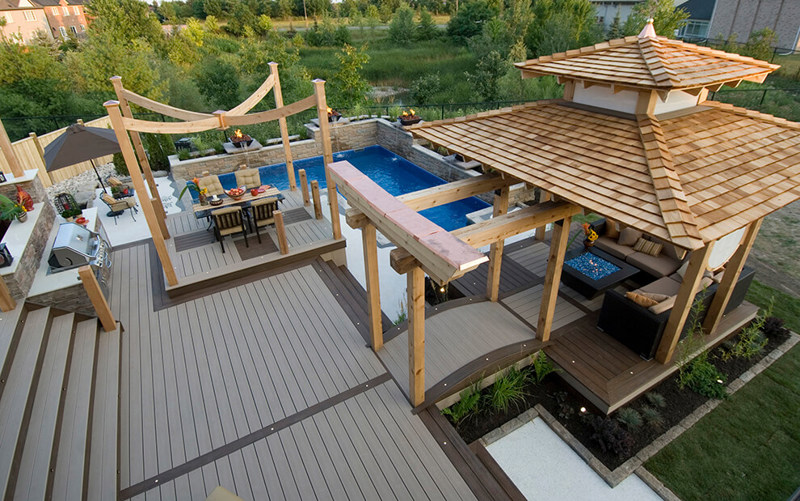 Lafrance Transcendence Decking with lighting